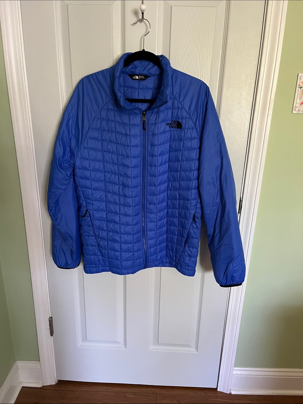 The North Face Blue Quilted Packable Jacket